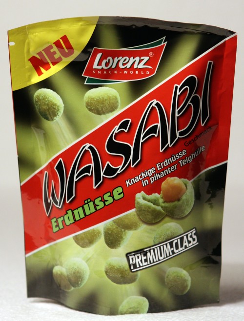 Lorenz Wasabi Erdnüsse Verpackung Packaging Bag