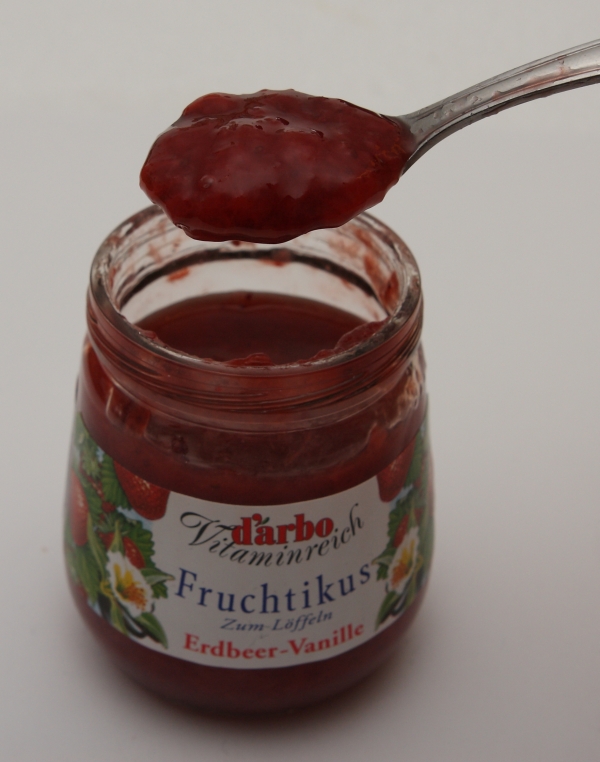 Darbo Fruchtikus Erdbeer Vanille Inhalt Aussehen