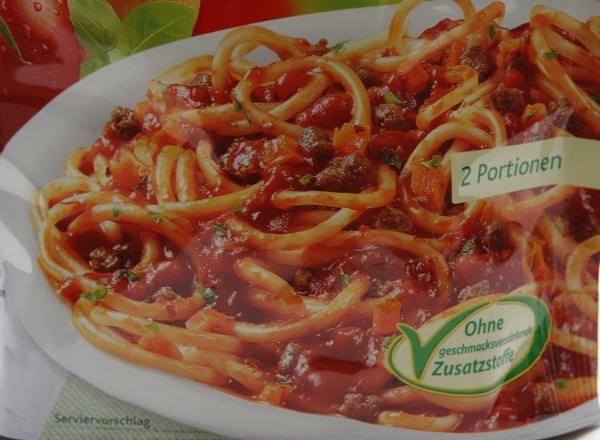 knorr spaghetteria pasta detail bild aufnahme
