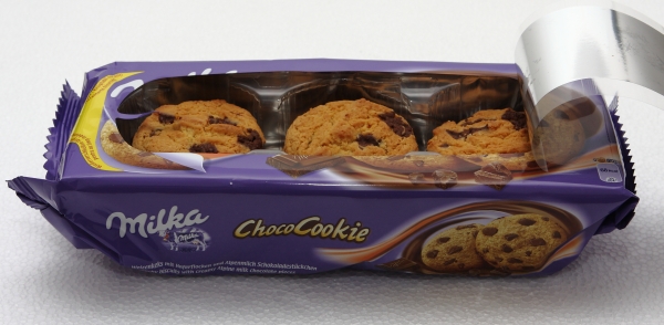 milka choco cookies wiederverschliessbare packung neu