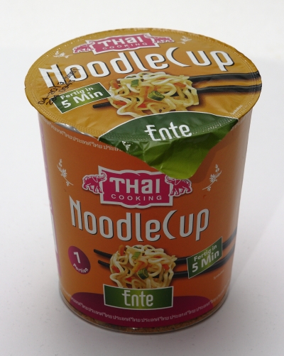 thai cooking noodles instant cup advertisment werbung