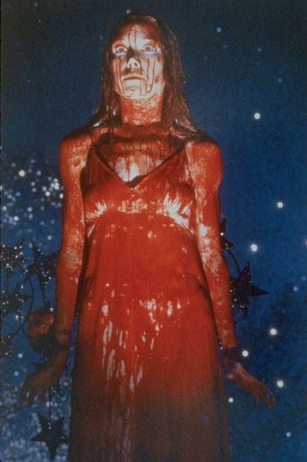 carrie covered in blood movie still poster ballroom picture